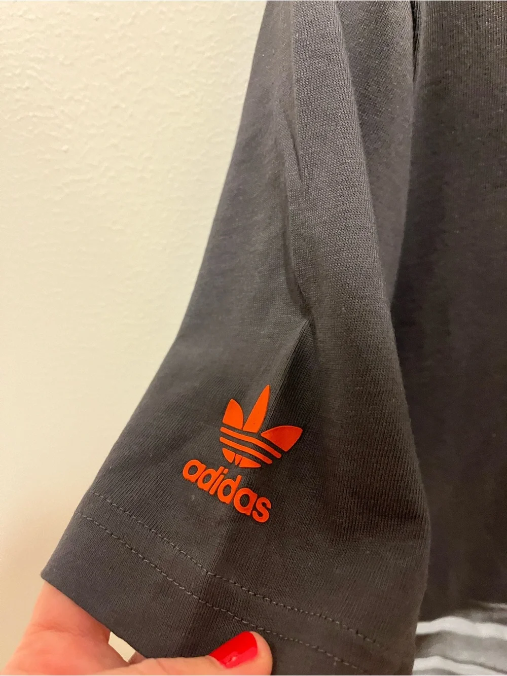 adidas Black & Red Porsche Turbo Graphic Short-Sleeve Tee